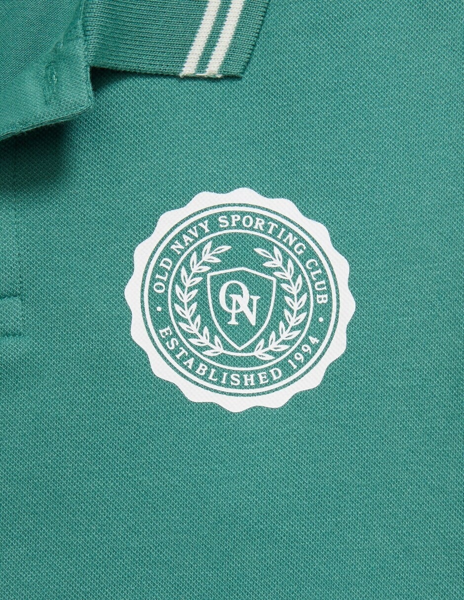 Playera tipo polo Old Navy de algodón para niño