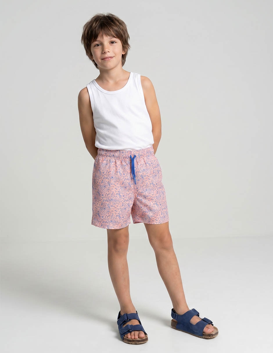 Traje de baño bóxer stitch stitch infantil niño Traje de baño bóxer stitch stitch infantil niño