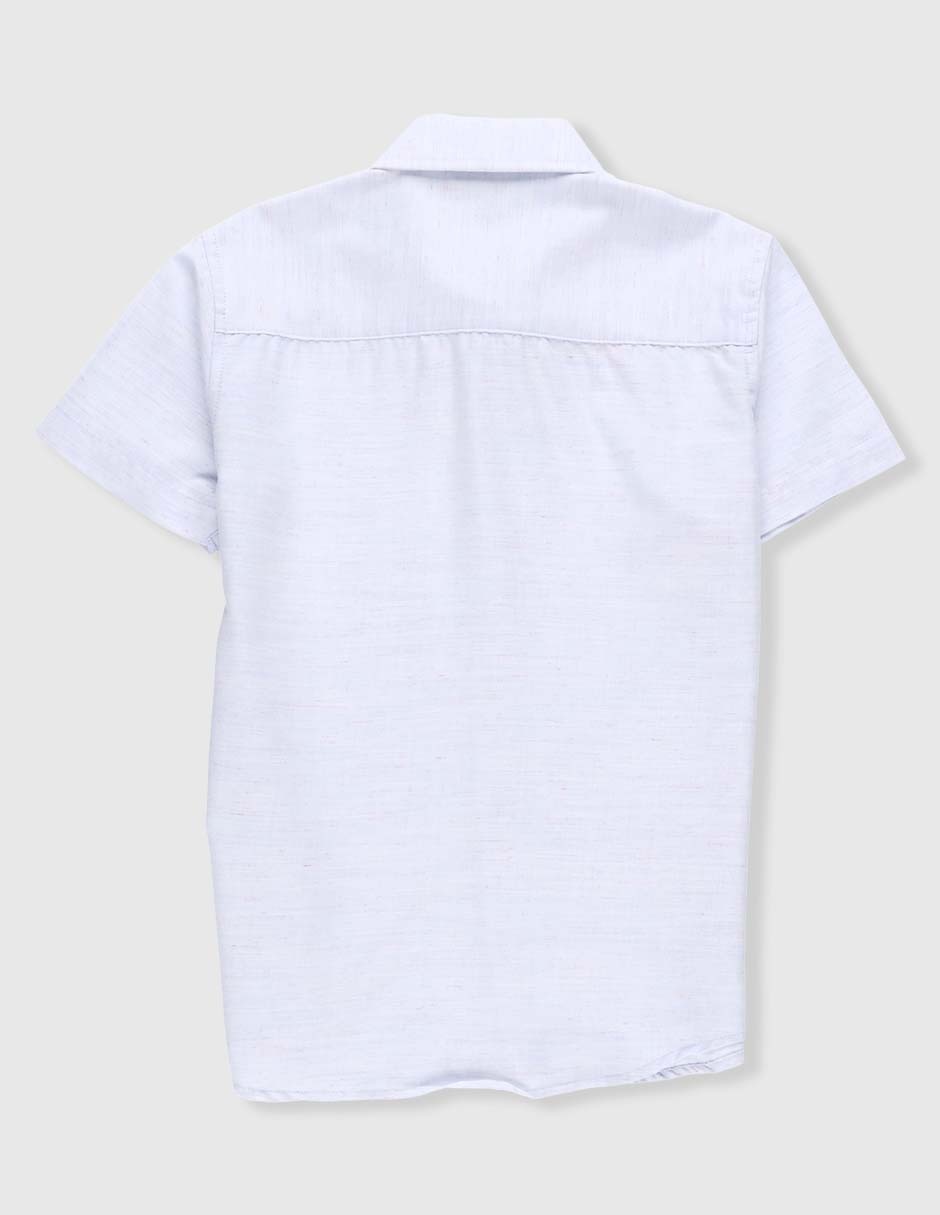 Camisa casual Piquenique manga corta para niño