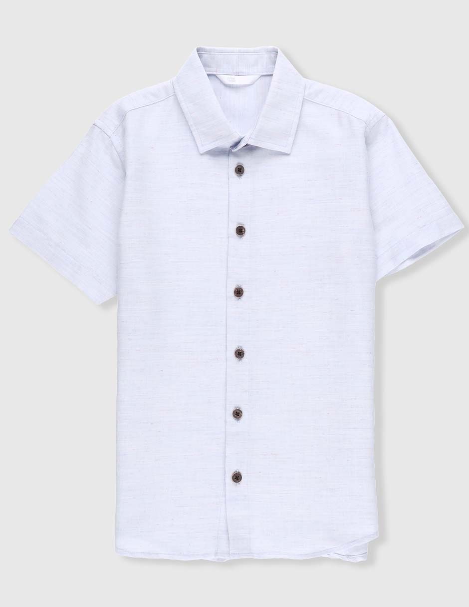 Camisa casual Piquenique manga corta para niño