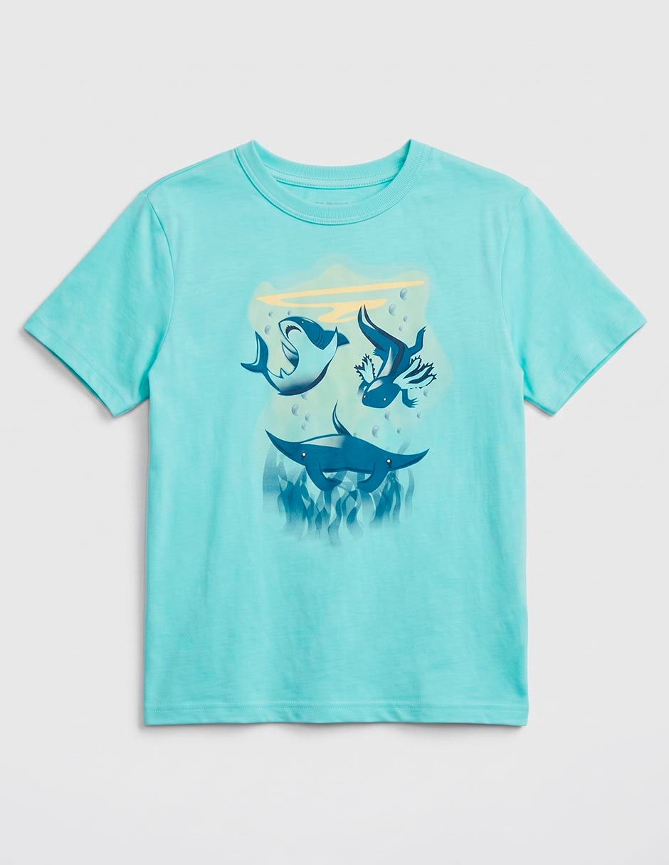 Playera manga corta para niño 2