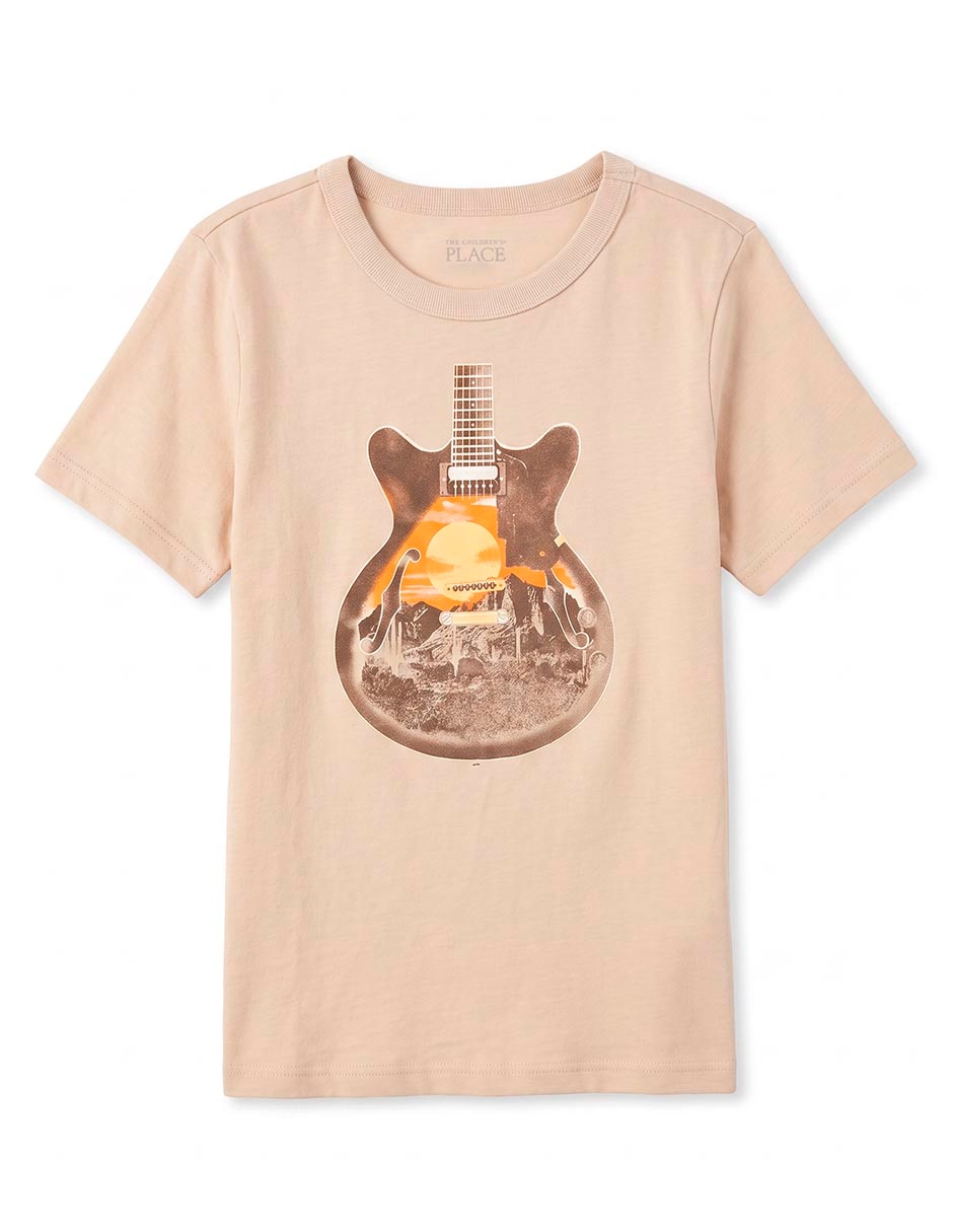 Playera manga corta para niño 2