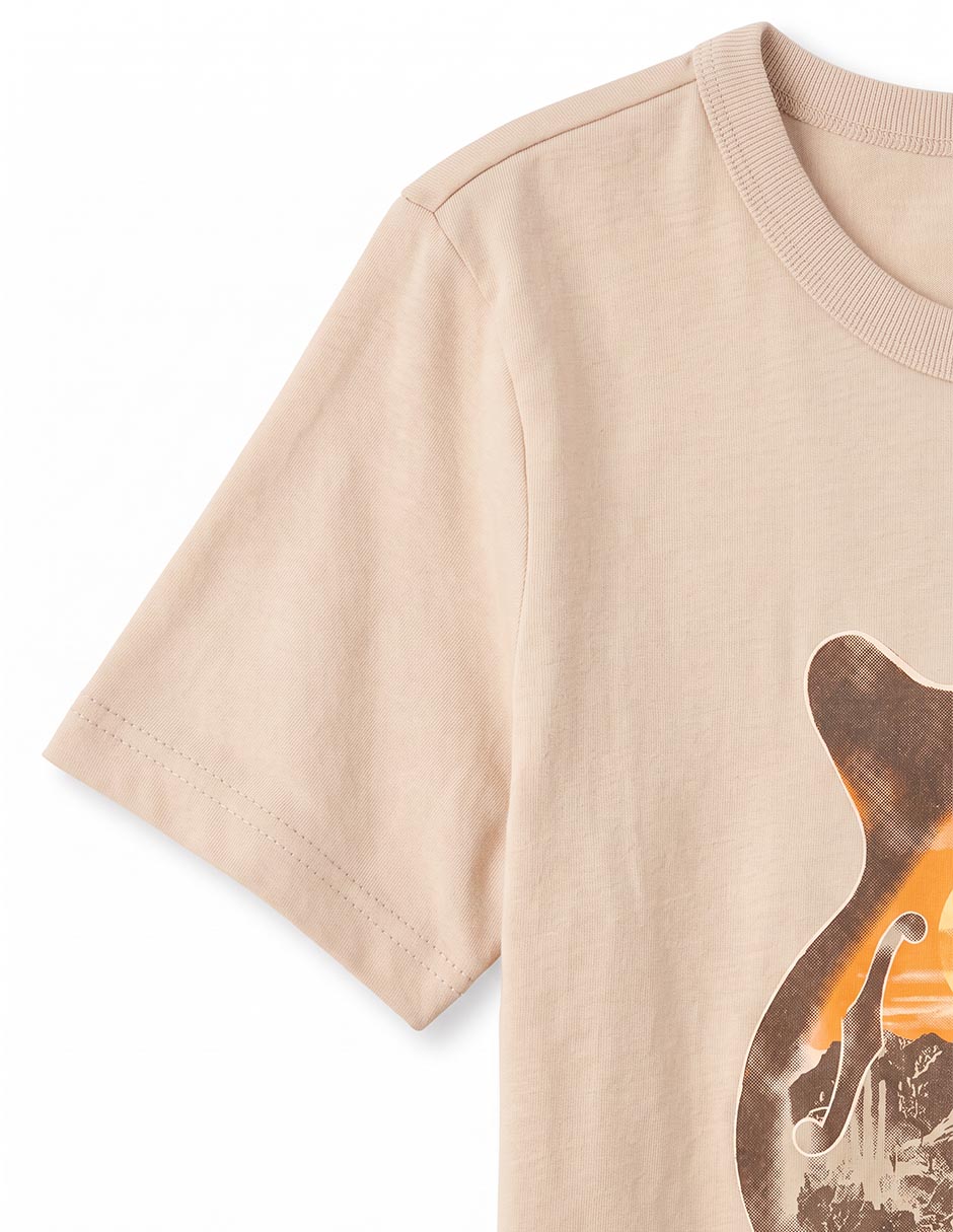 Playera manga corta para niño 4