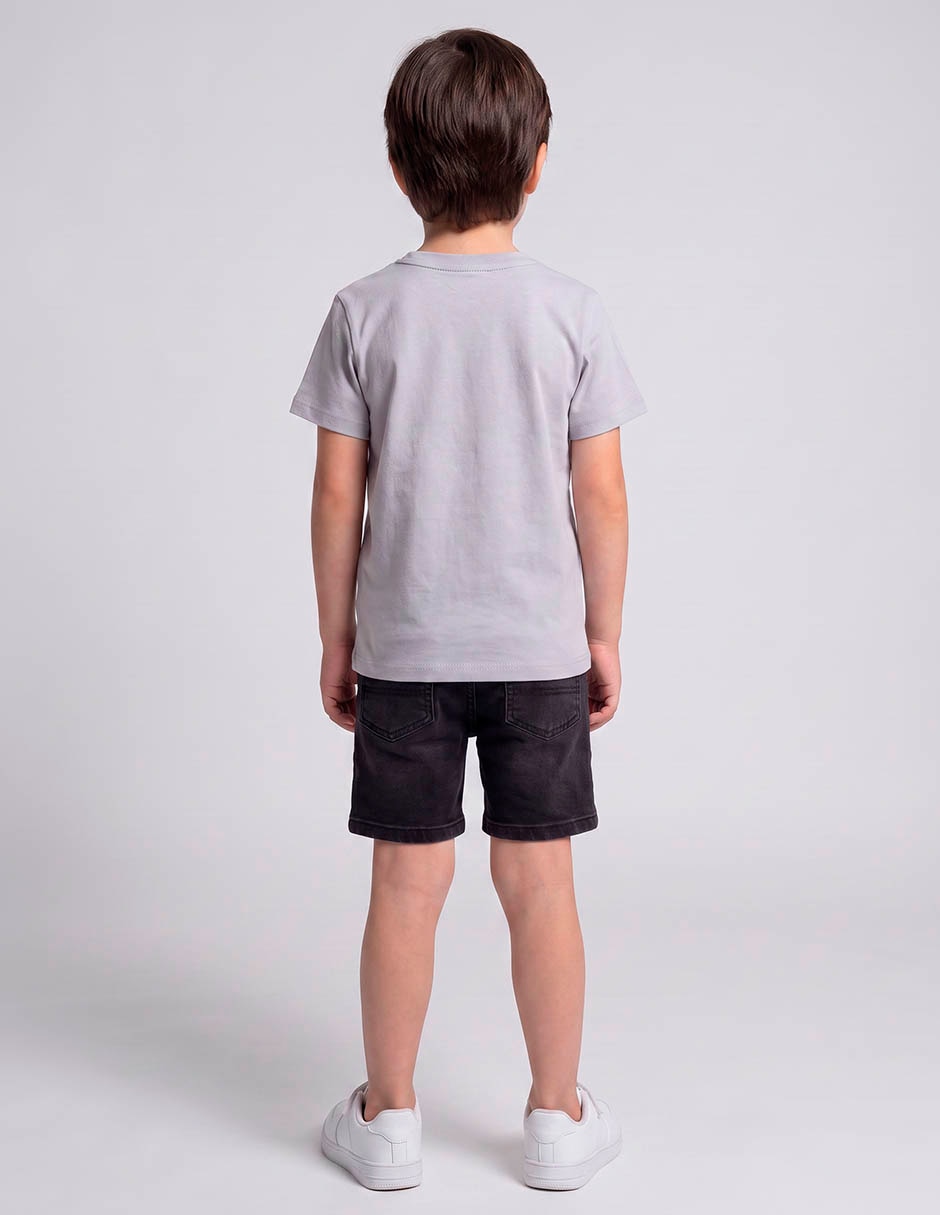 Playera manga corta para niño 5
