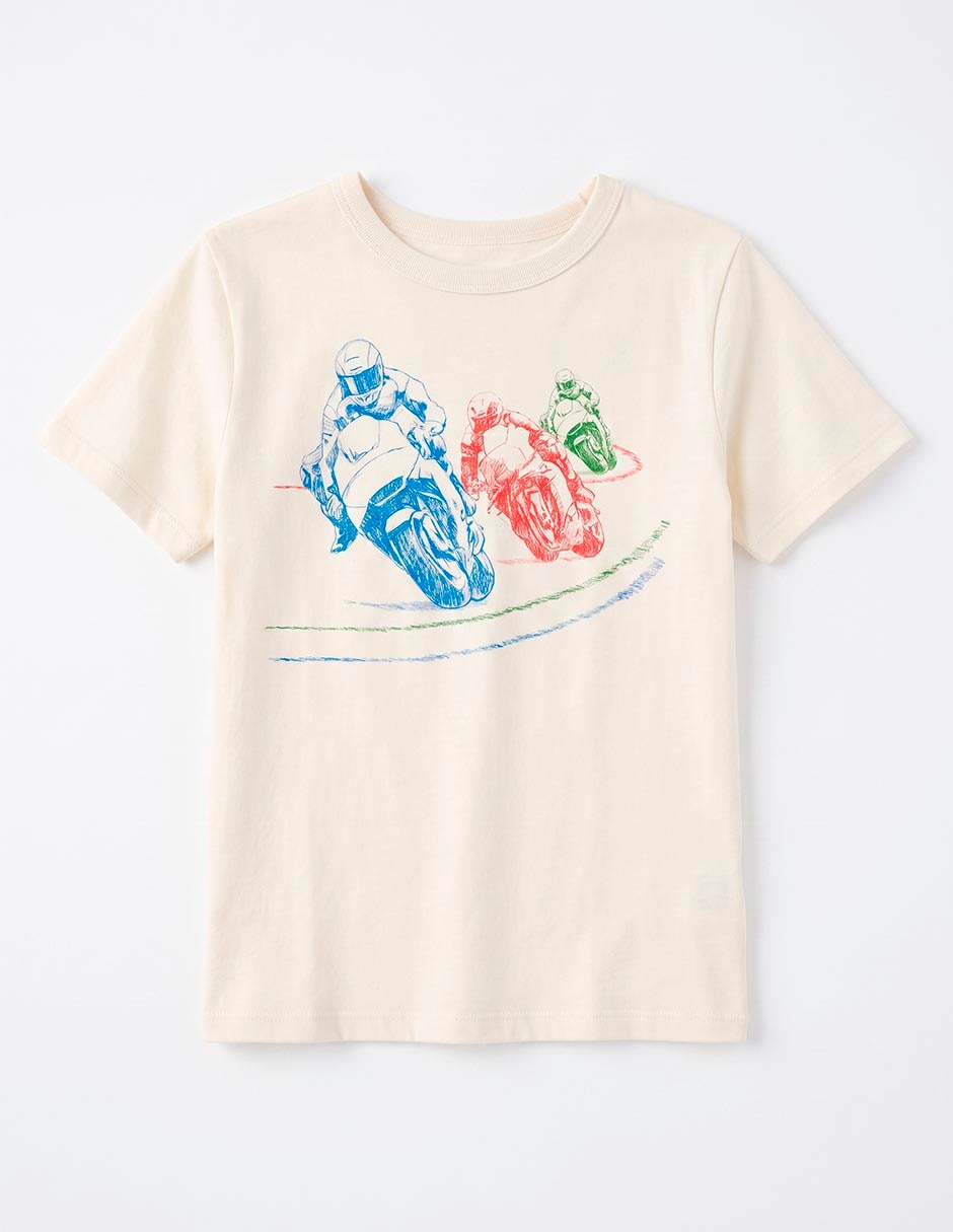 Playera manga corta para niño 2