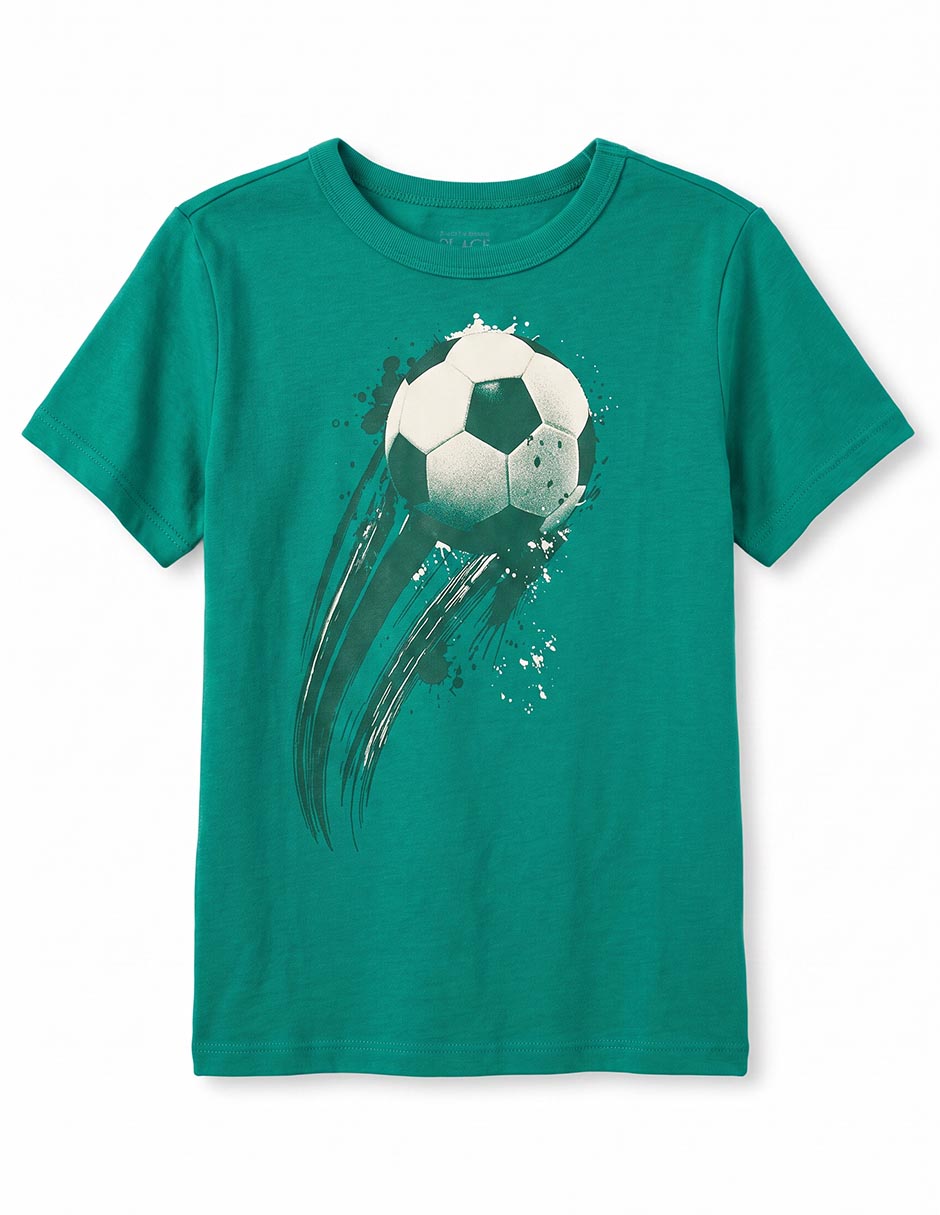 Playera manga corta para niño 2