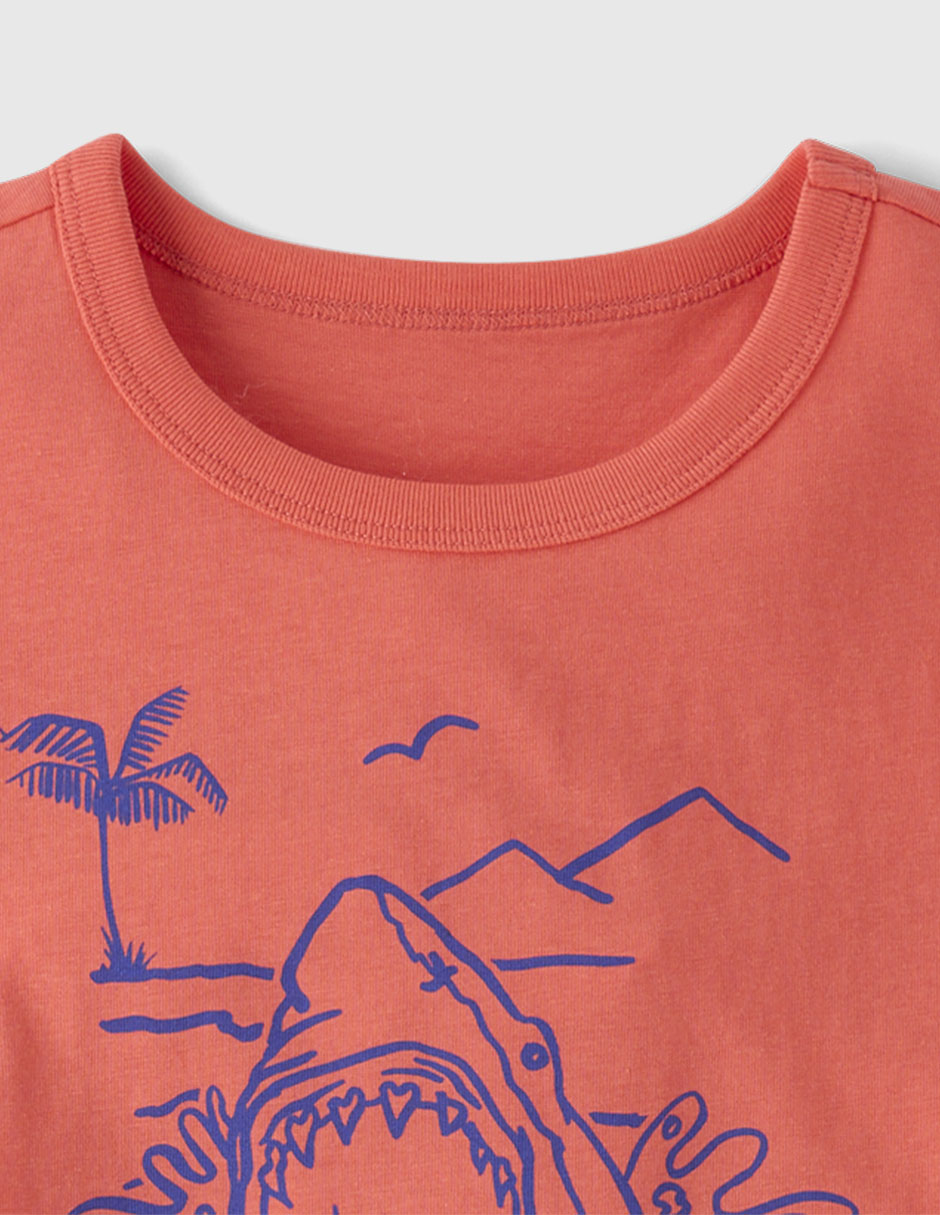 Playera manga corta para niño 2