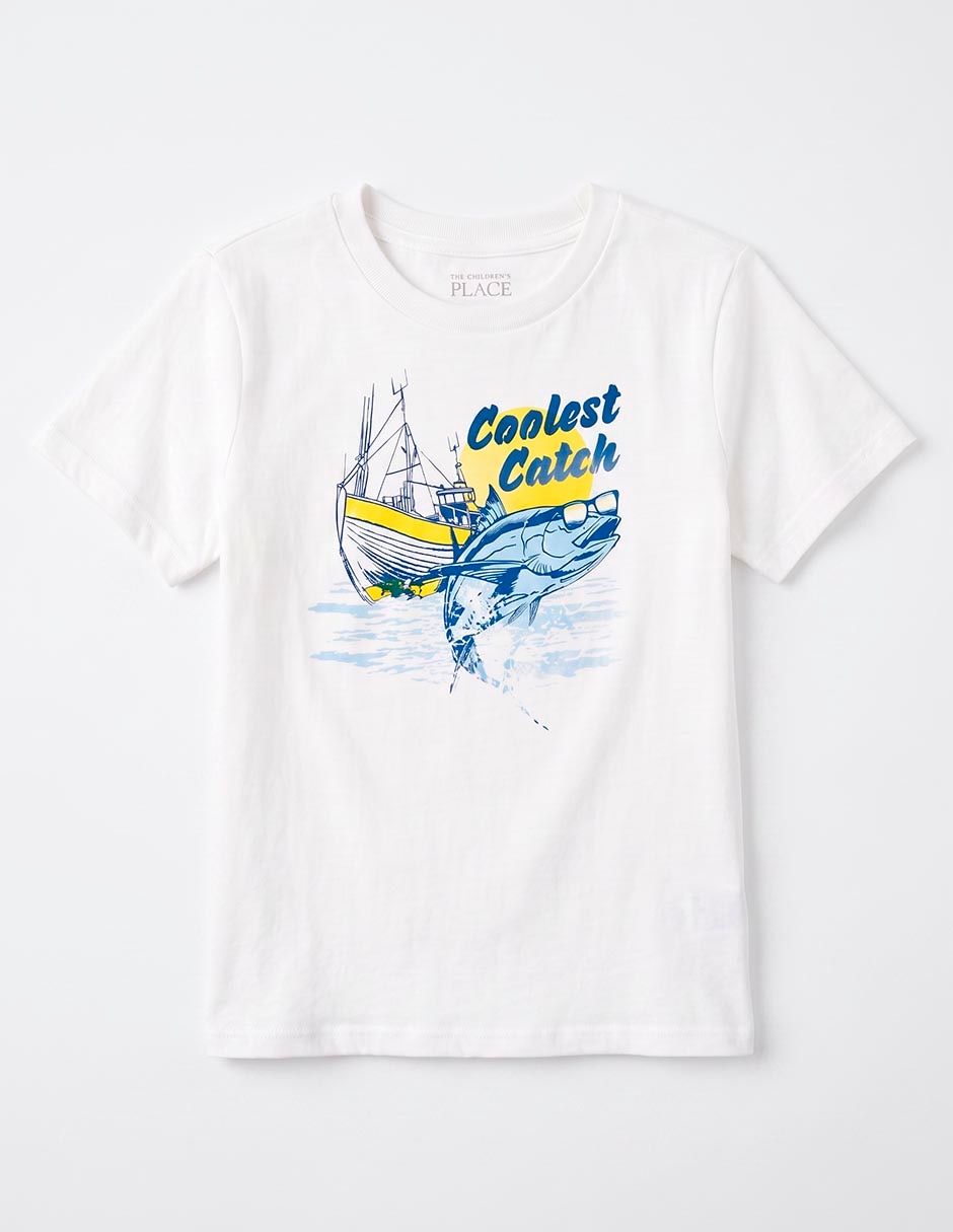Playera manga corta para niño 2