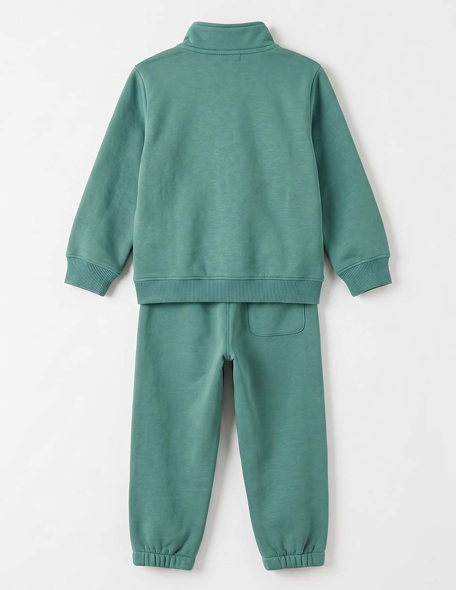 Conjunto pants casual de algodón para niño 2 piezas 3
