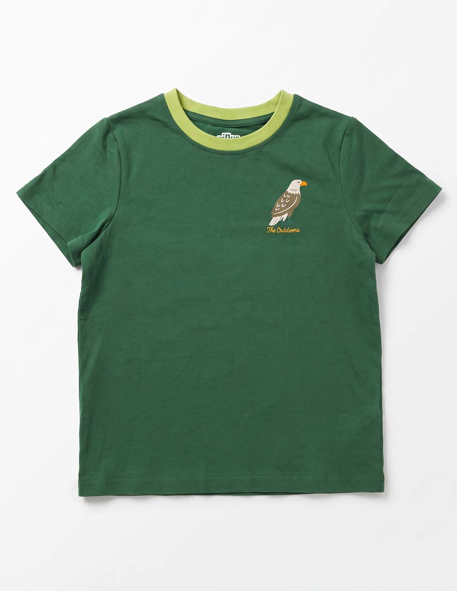 Playera manga corta para niño