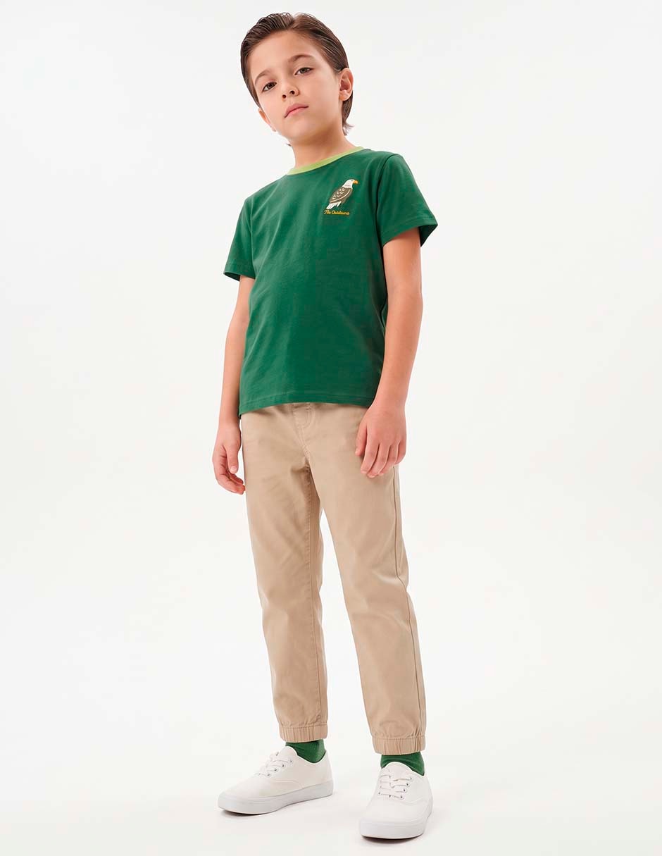 Playera manga corta para niño 3
