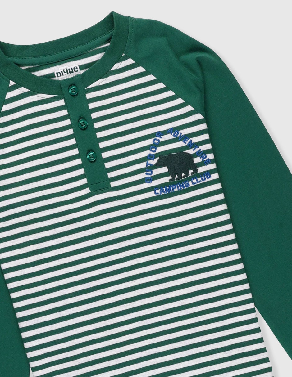 Playera manga larga para niño 2