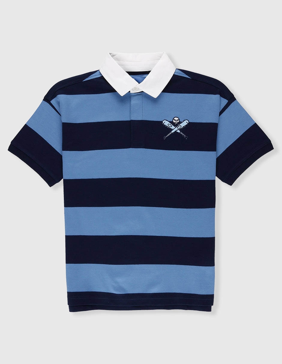 Playera tipo polo de algodón para niño 2