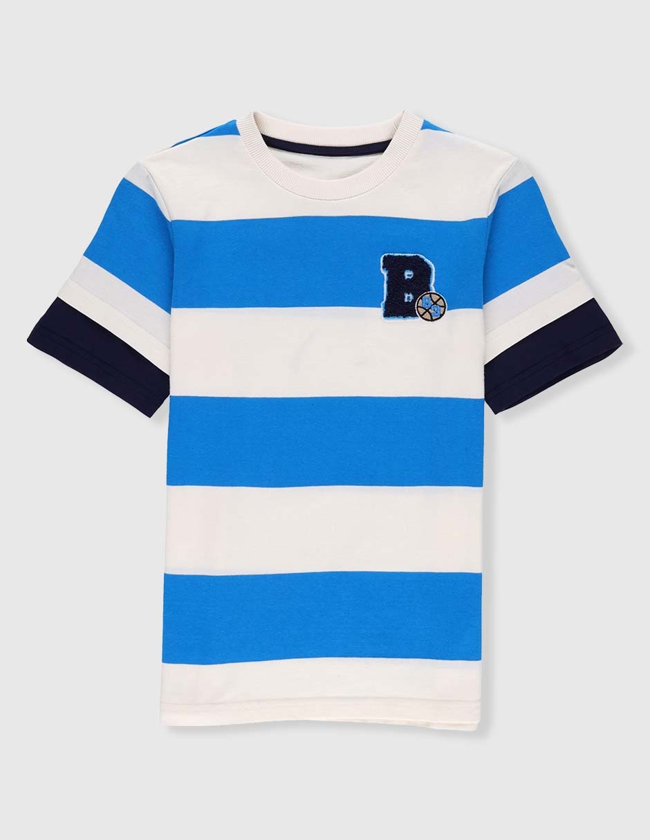 Playera Piquenique manga corta para niño Playera Piquenique manga corta para niño