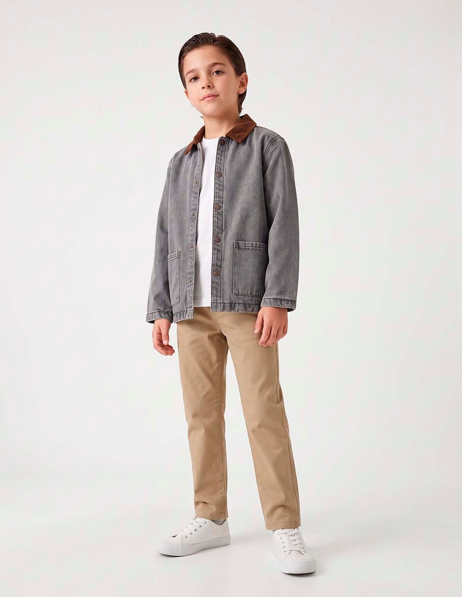 Chamarra de mezclilla para niño 4