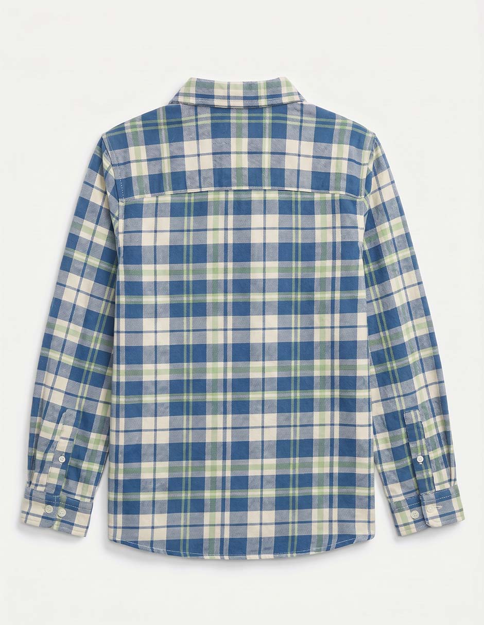 Camisa casual manga corta para niño