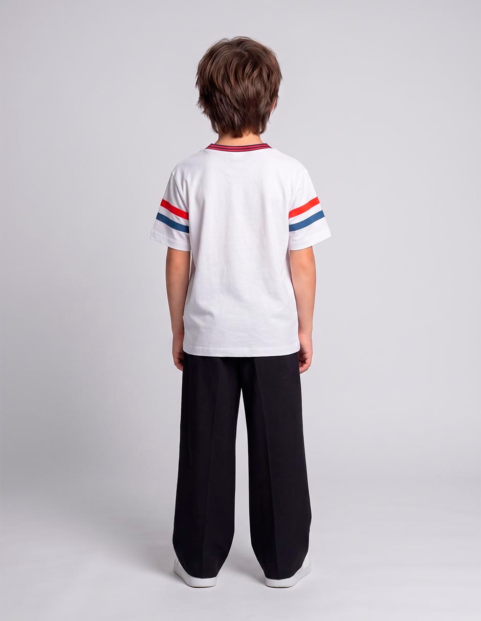 Playera manga corta para niño 5