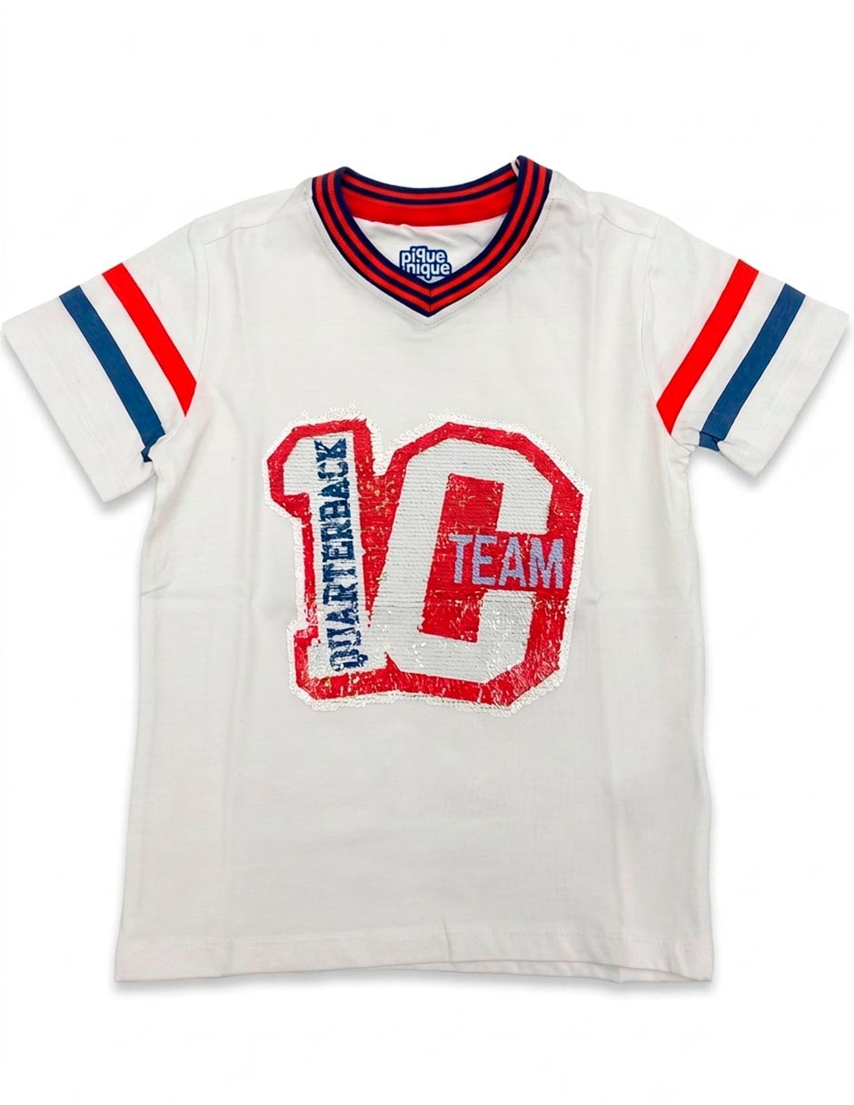 Playera manga corta para niño 4