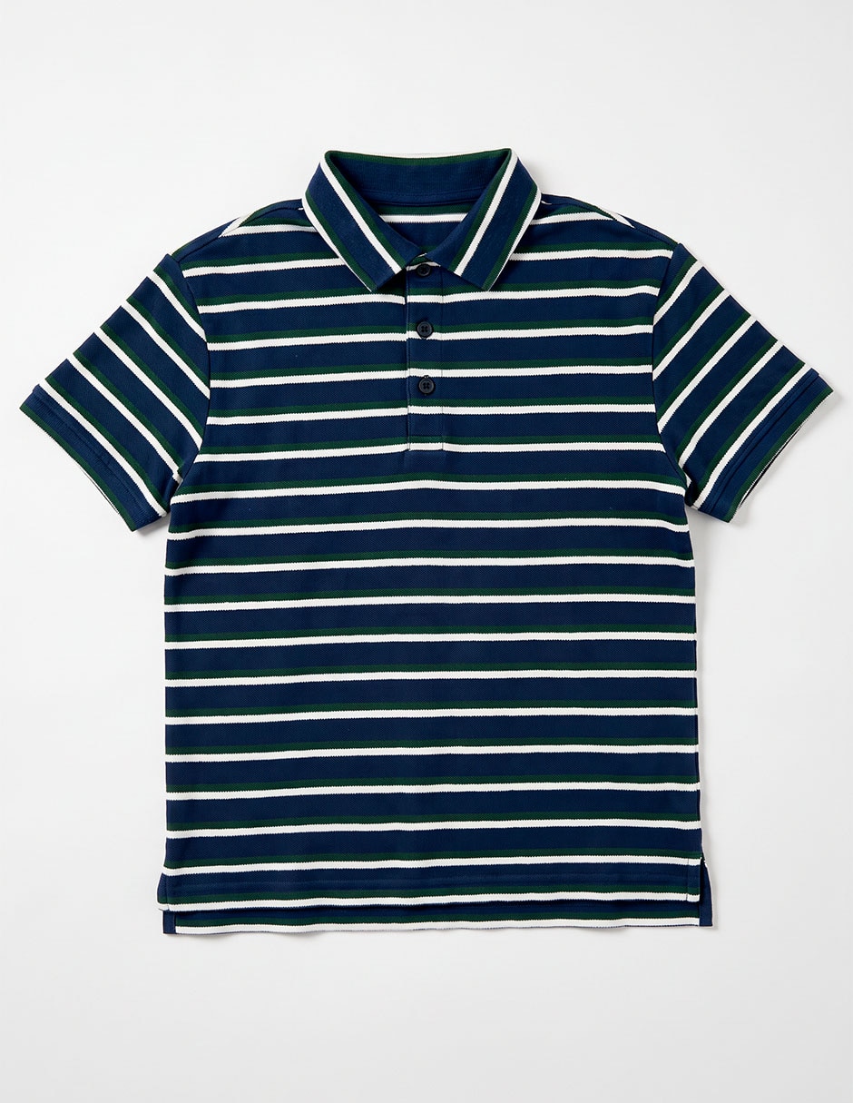 Playera tipo polo para niño 6