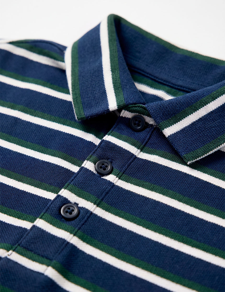 Playera tipo polo para niño 2