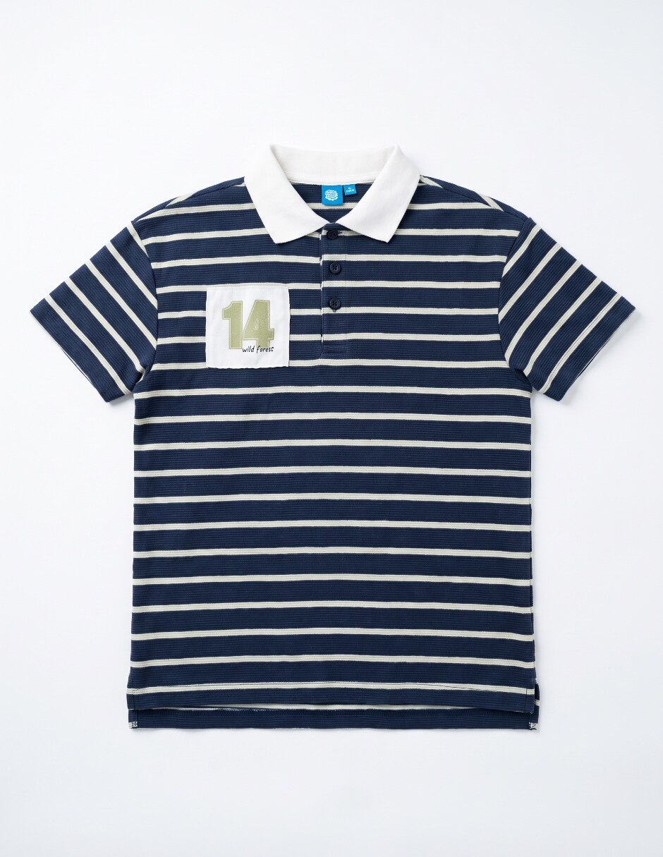 Playera tipo polo para niño 3