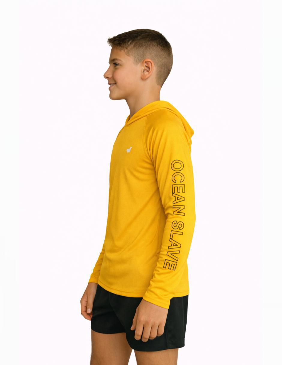 Playera manga larga para niño