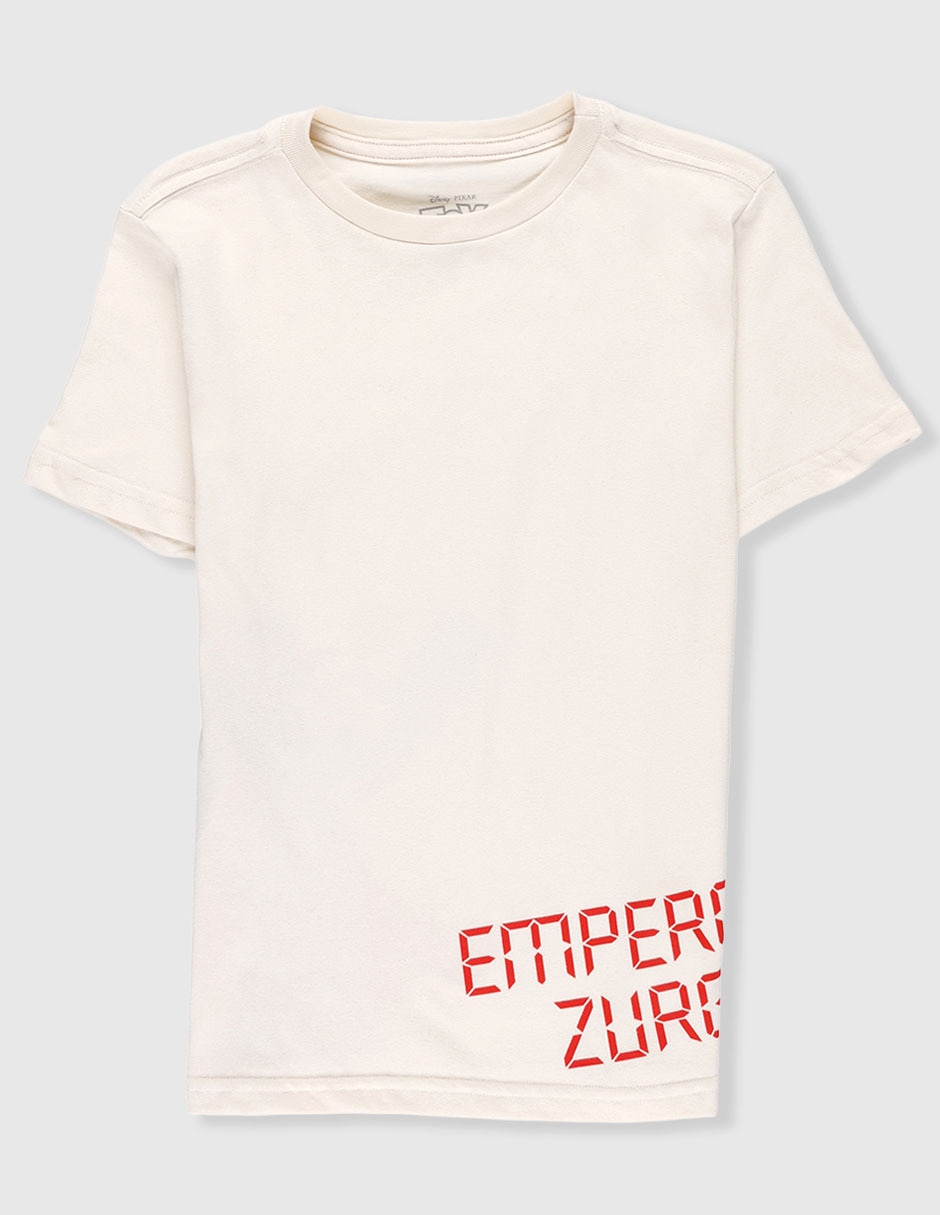 Playera Disney Zurg manga corta para infantil niño