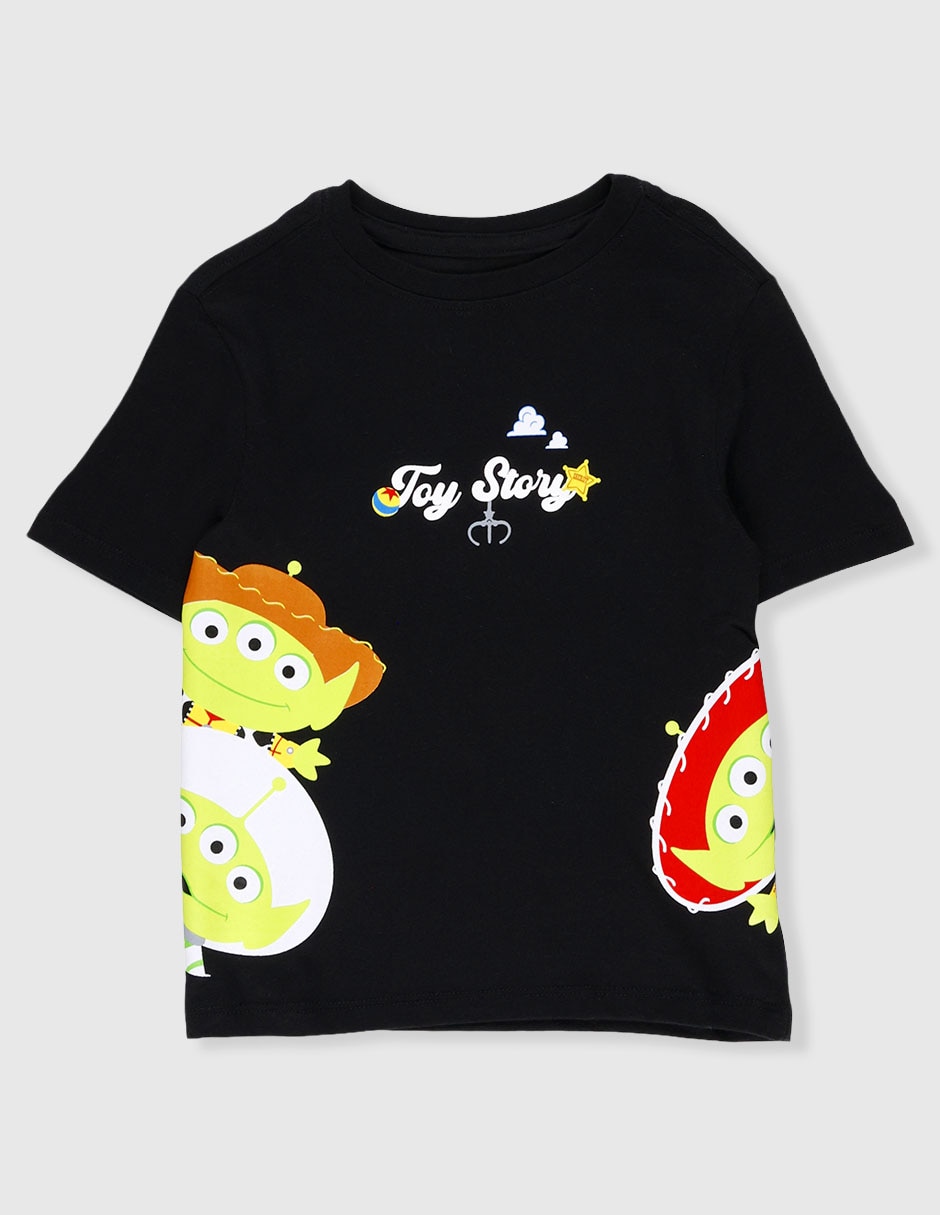 Playera toy story manga corta para niño