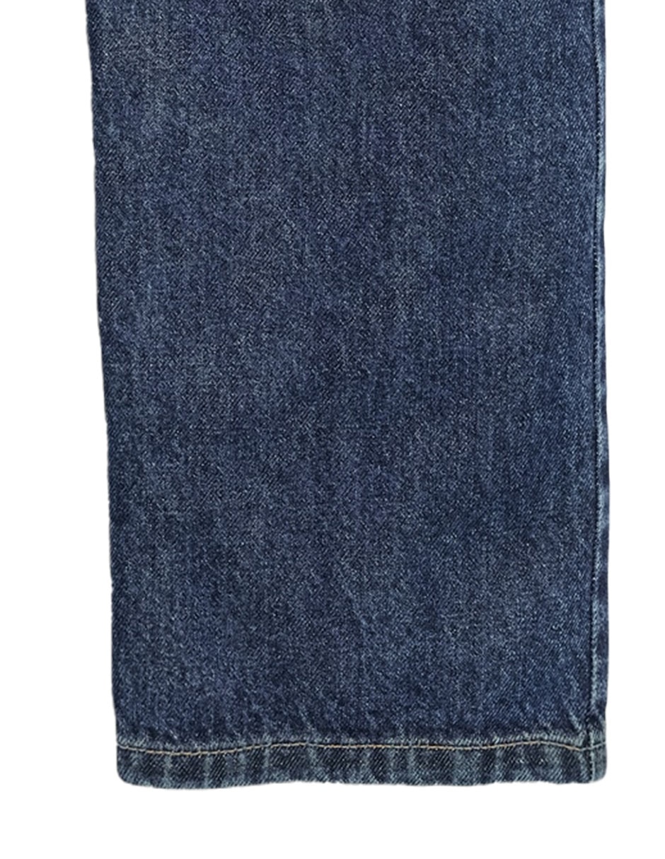 Jeans carpenter baggy Old Navy lavado obscuro para niño