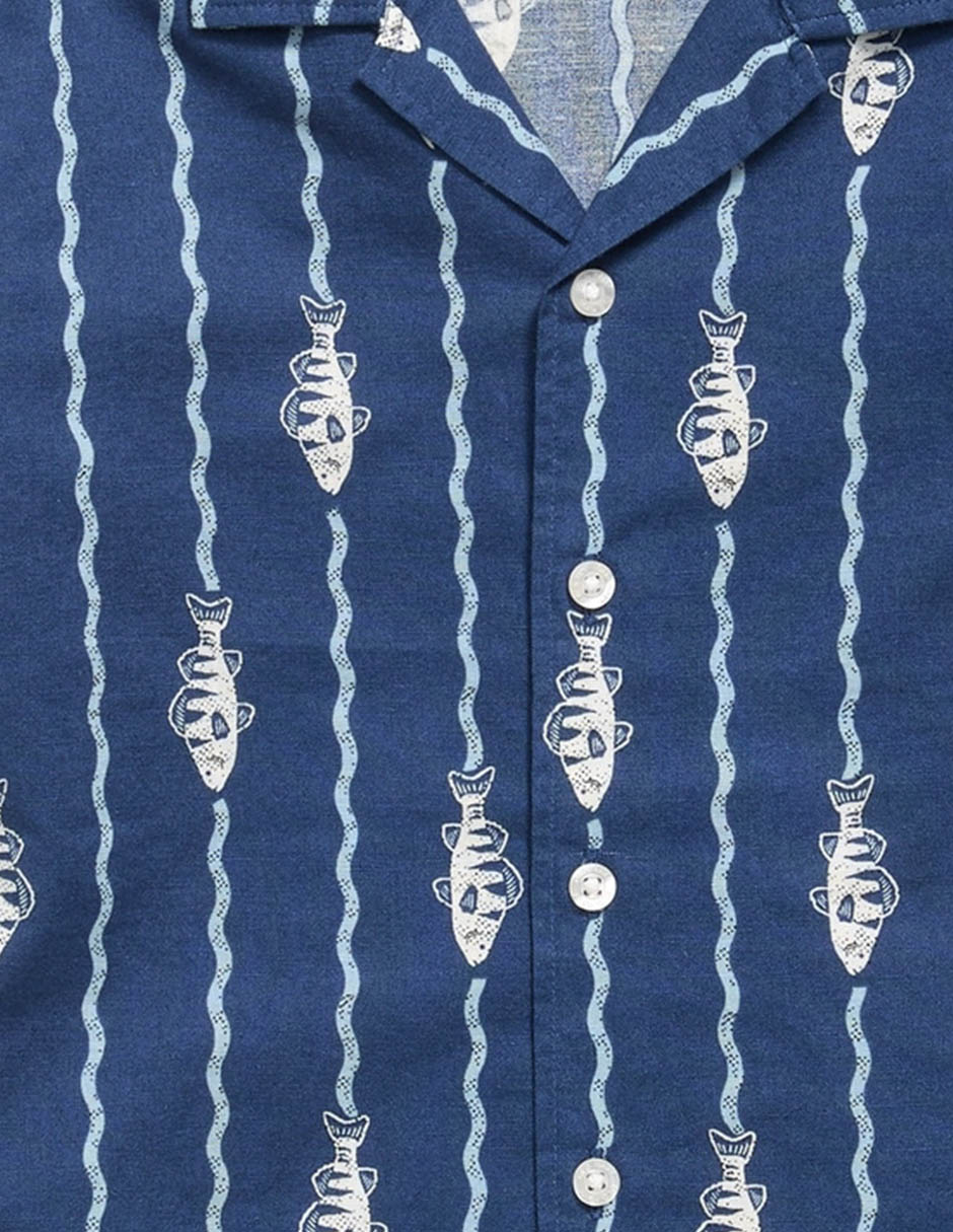 Camisa casual old navy de algodón manga corta para niño