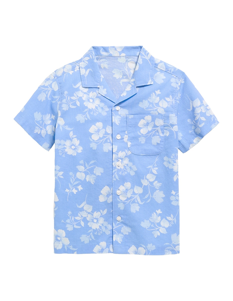 Camisa casual old navy de algodón manga corta para niño