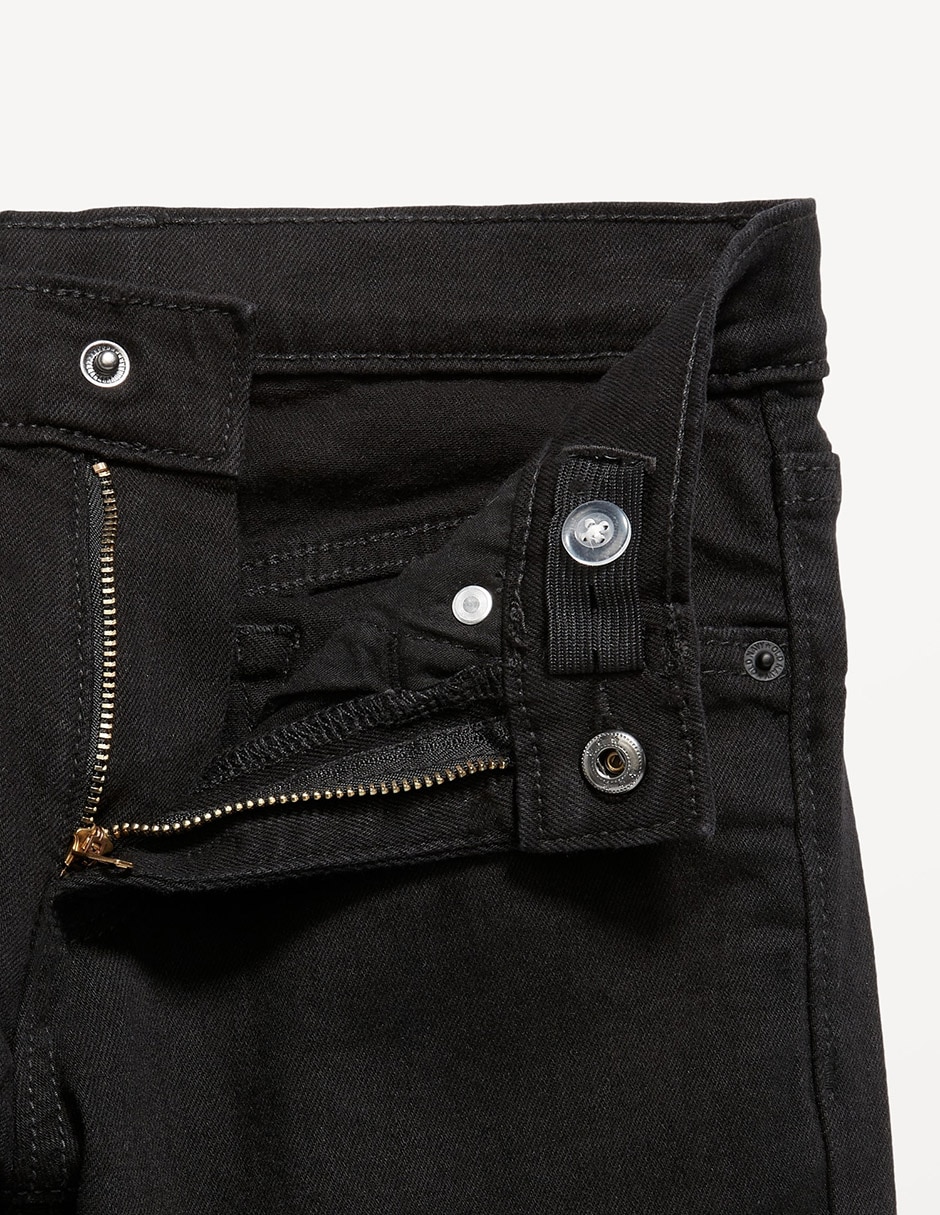 Jeans straight Old Navy lavado obscuro para niño