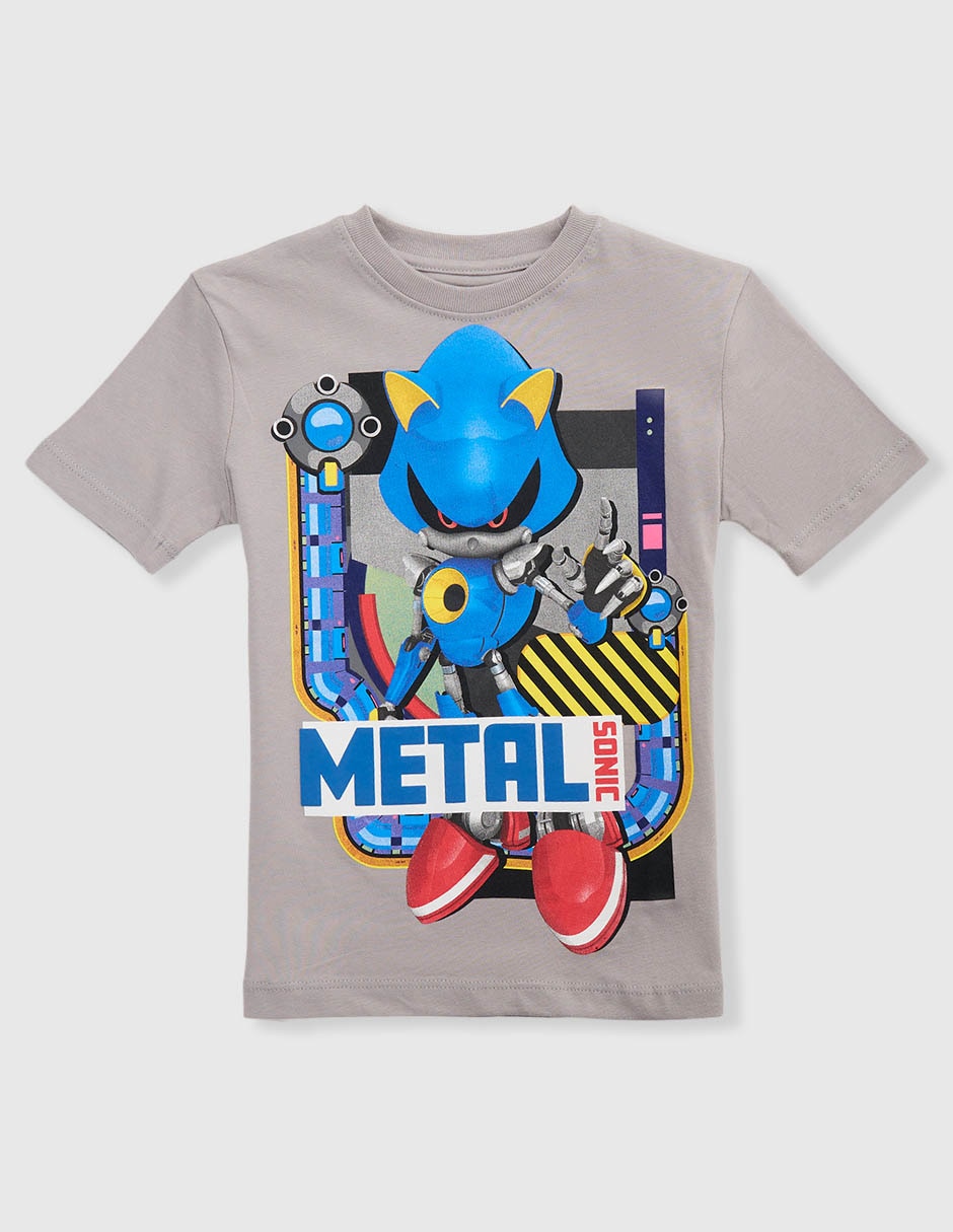 Playera sonic sonic manga corta infantil niño