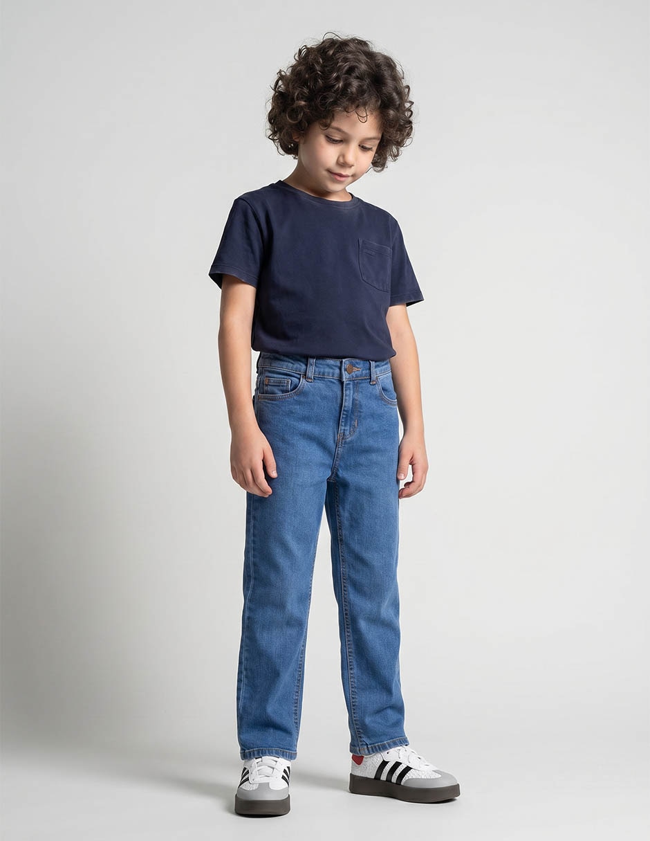 Jeans straight 365 Essential para niño