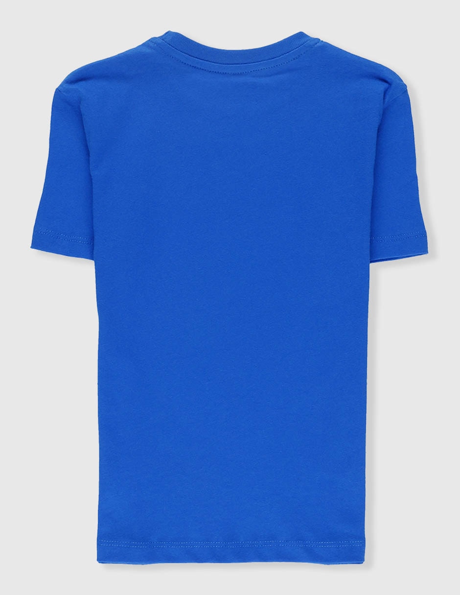 Playera sonic knuckles y tails manga corta para niño 2