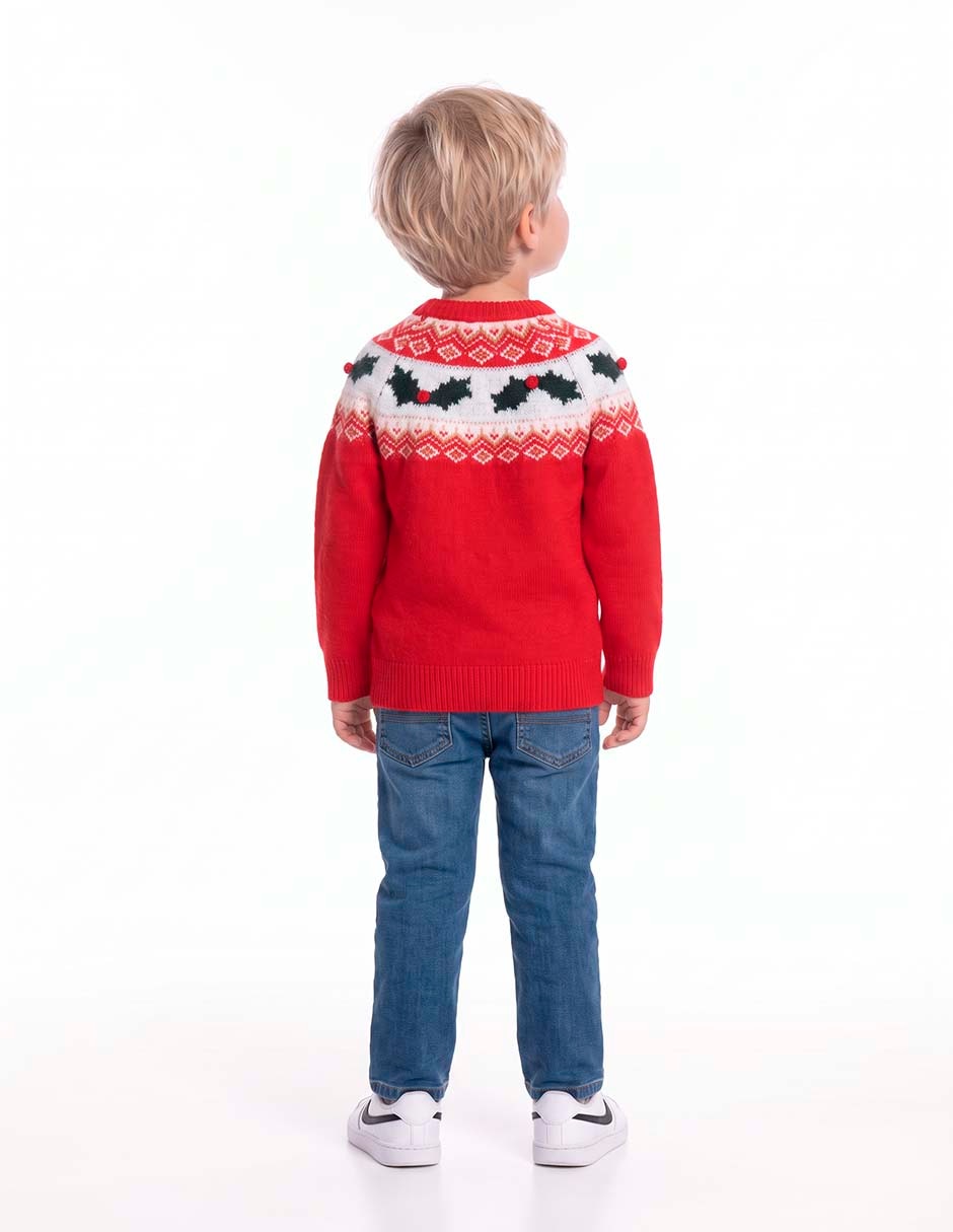 Suéter navideño para niño 2