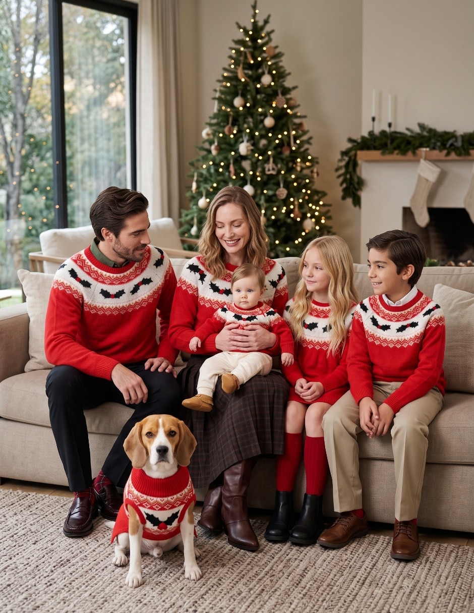 Suéter navideño para niño 2