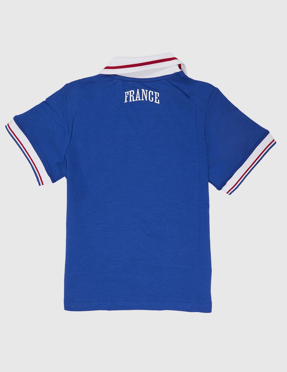 Playera tipo polo para niño 2