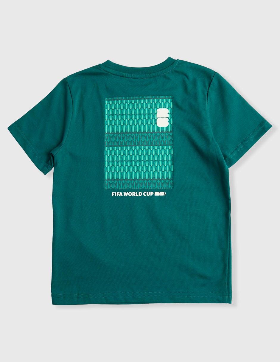 Playera Fifa manga corta para niño
