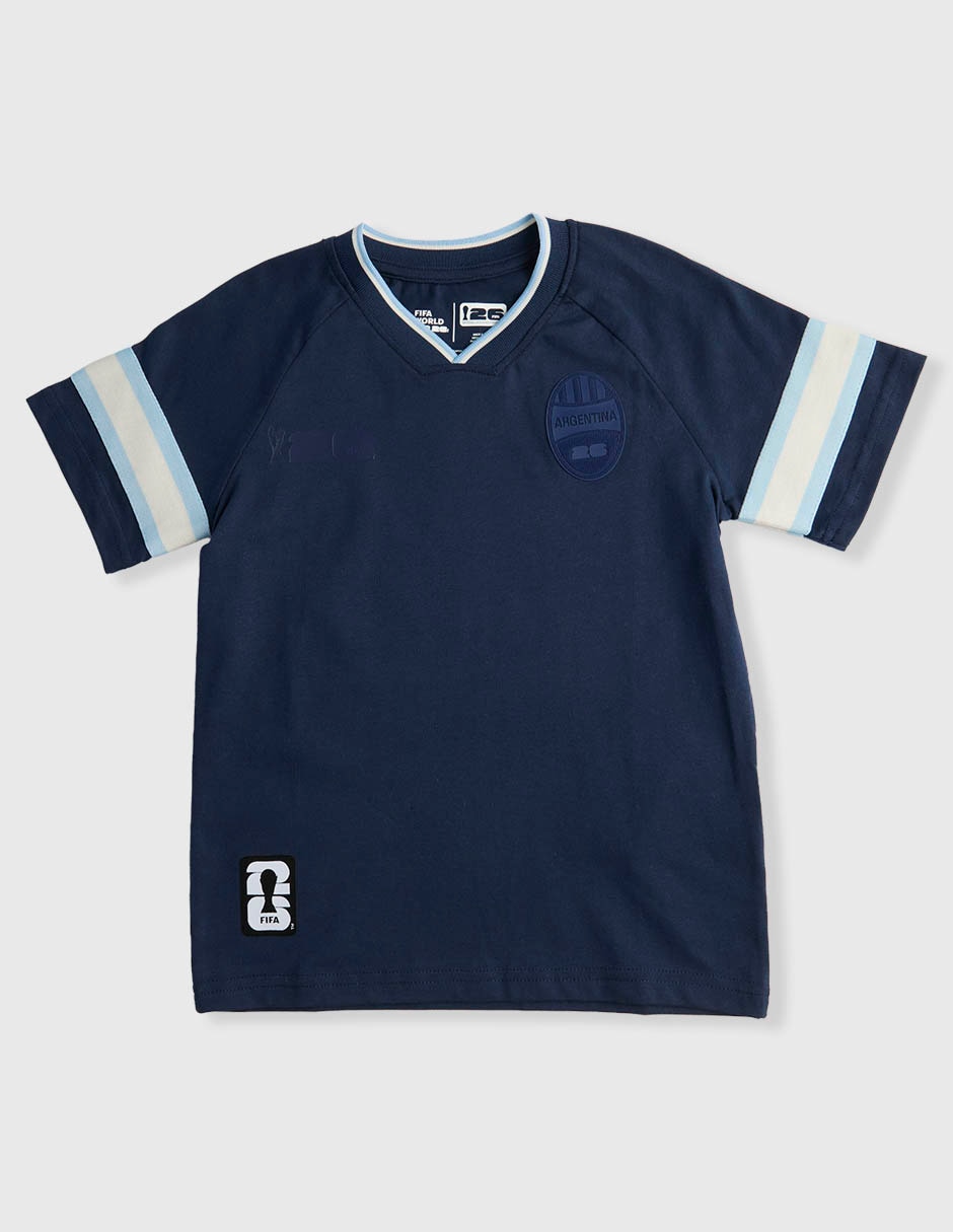 Playera FIFA Argentina manga corta para niño