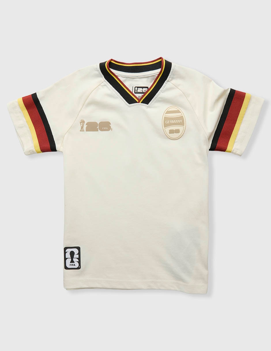 Playera fifa alemania manga corta infantil niño