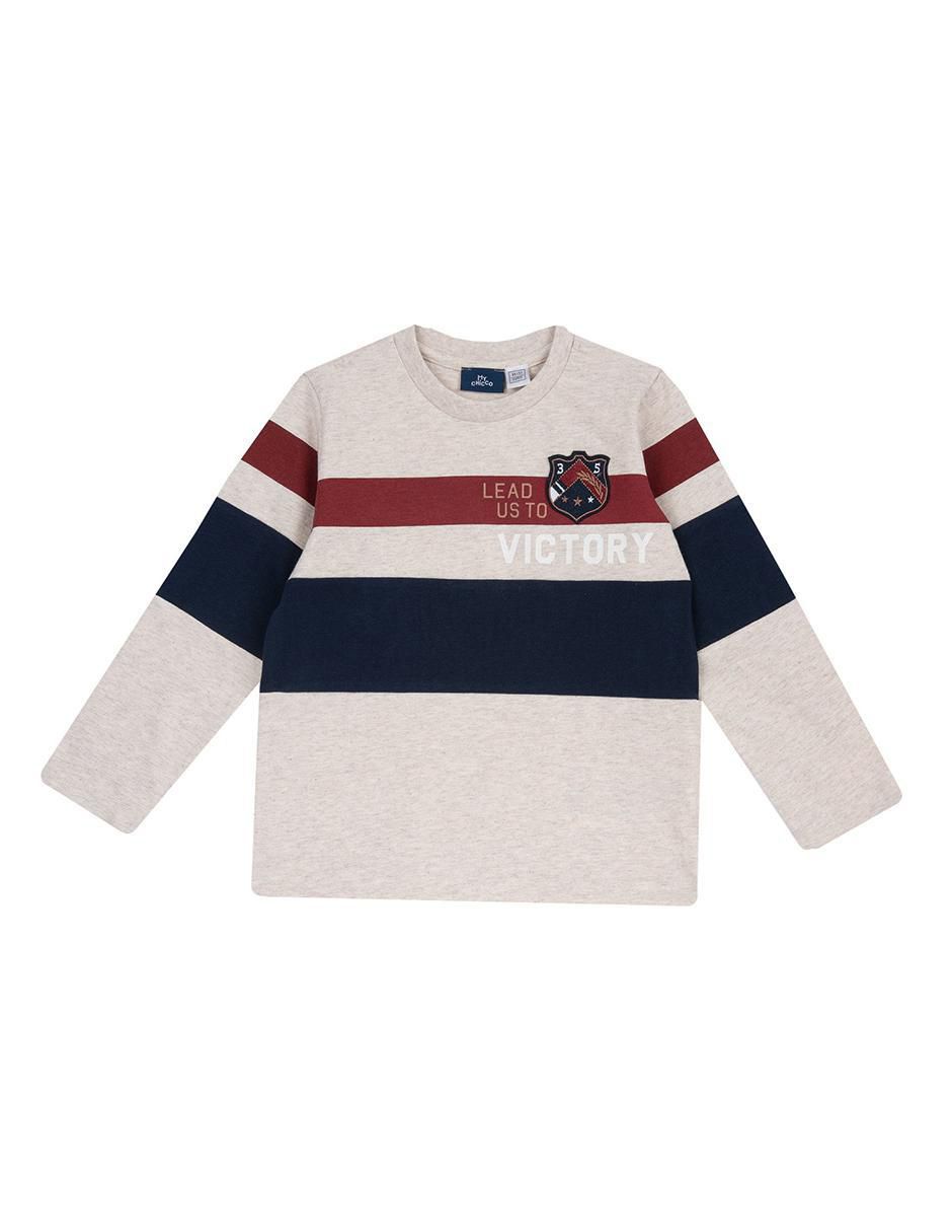 Playera manga larga para niño Playera manga larga para niño