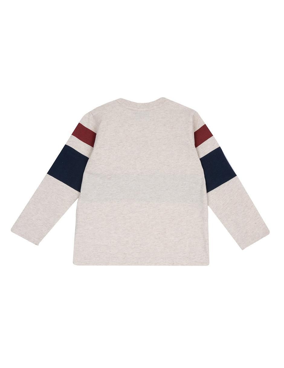 Playera manga larga para niño 3