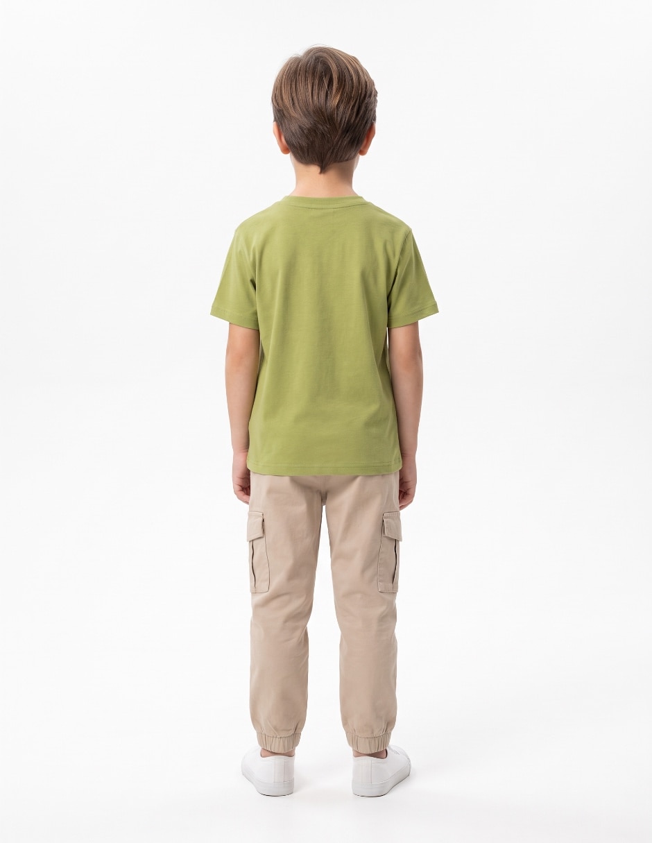 Playera manga corta para niño 2