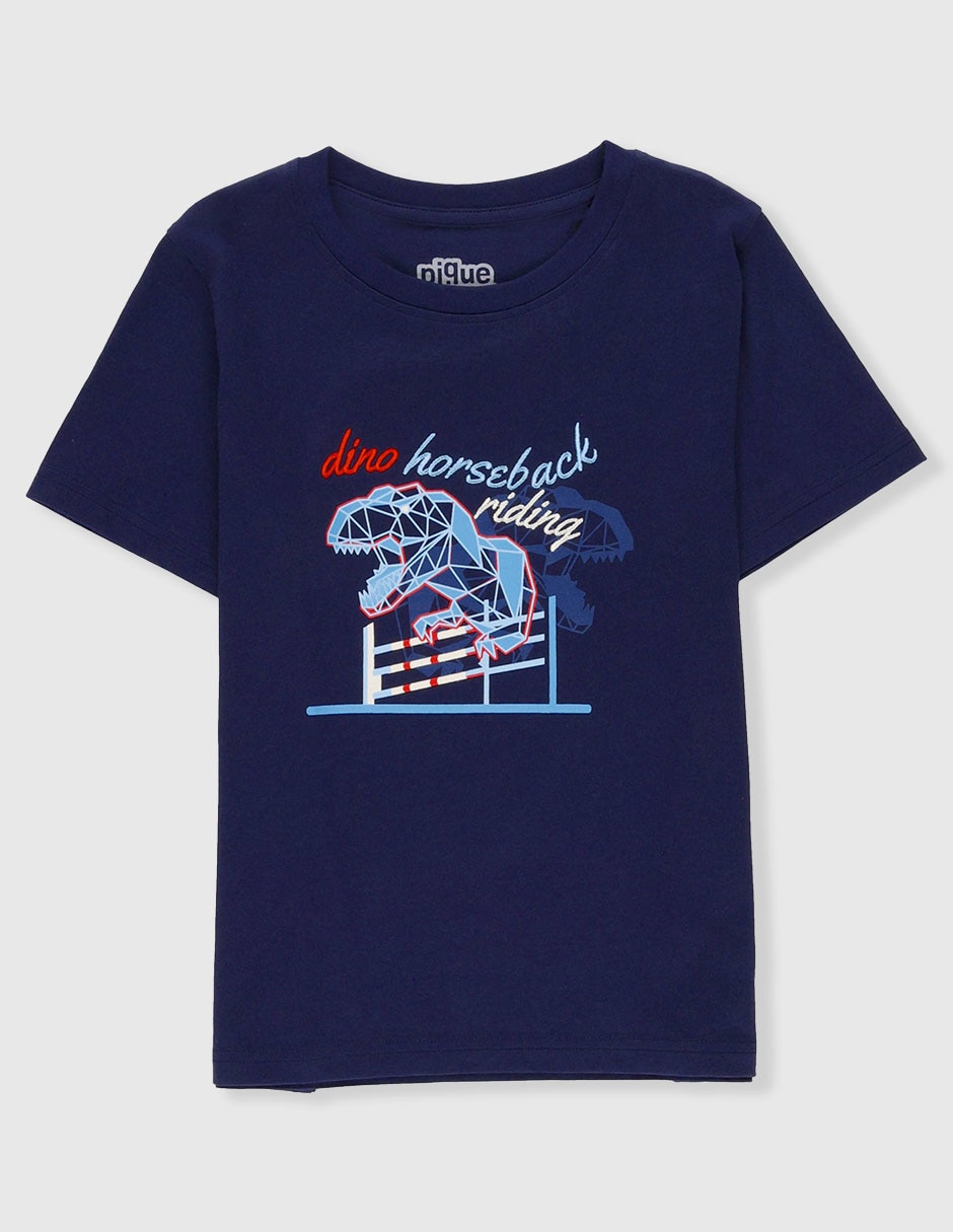 Playera manga larga para niño
