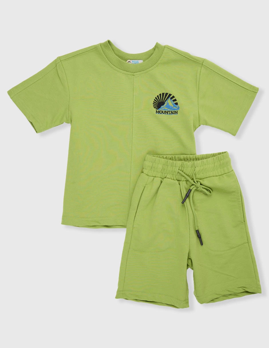 Conjunto casual para niño 2 piezas