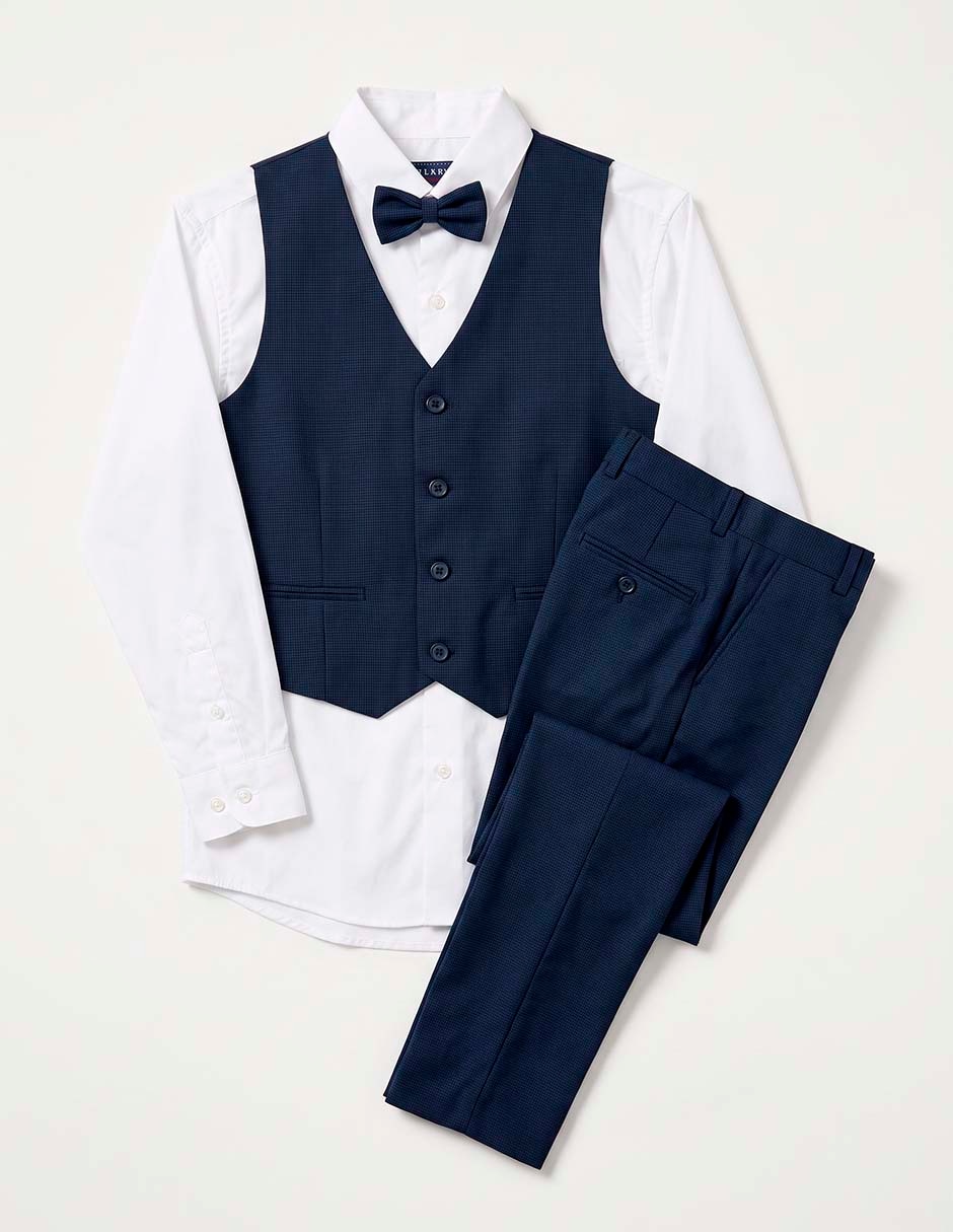 Conjunto formal Zilery´s para niño 3 piezas Conjunto formal Zilery´s para niño 3 piezas