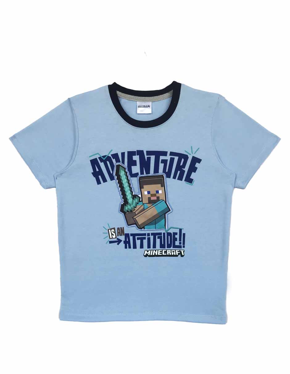 Playera manga corta para niño