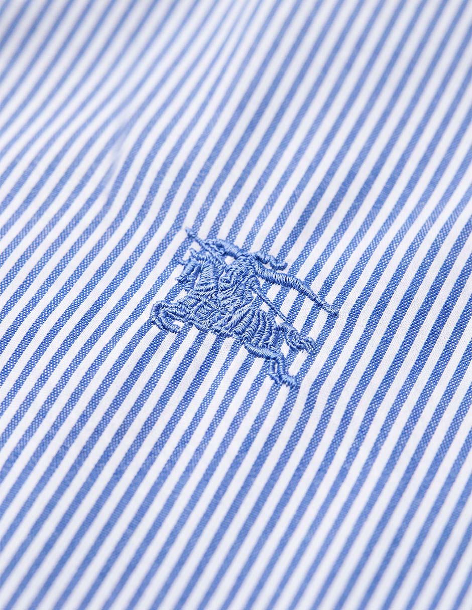 Camisa de algodón manga larga para niño 4