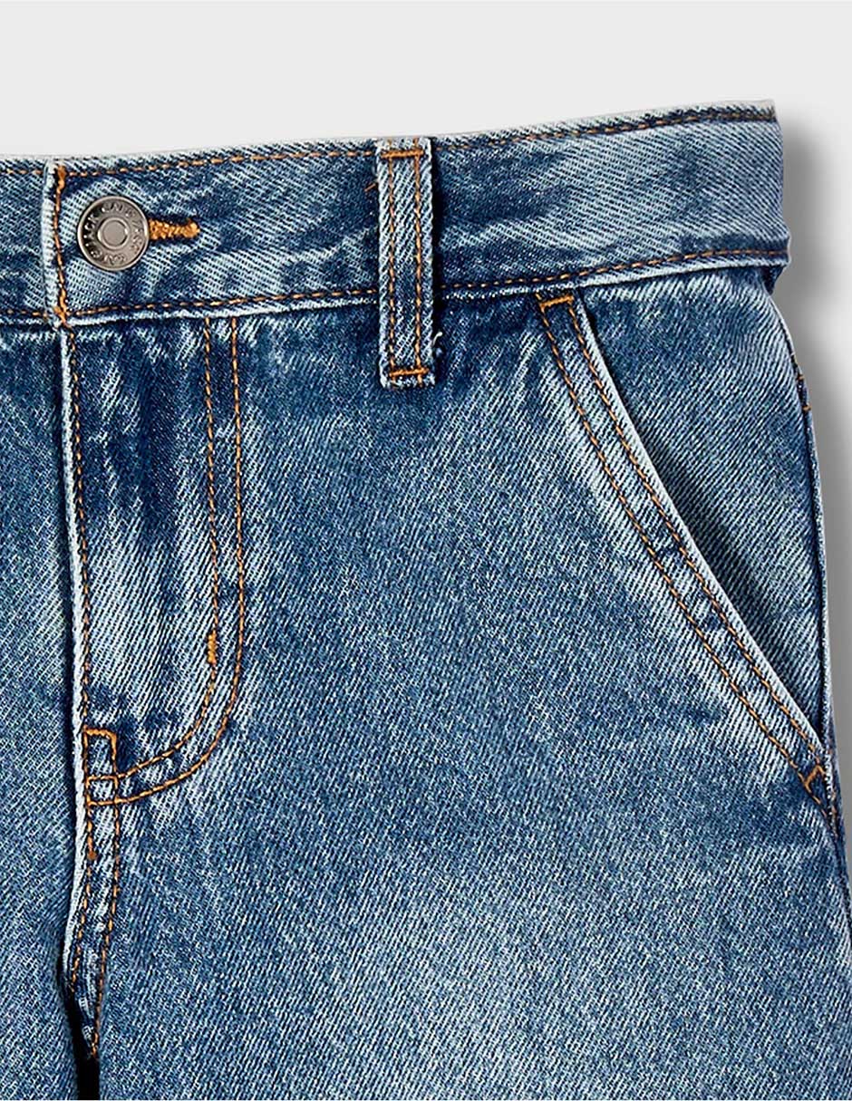 Jeans straight de algodón para niño 4